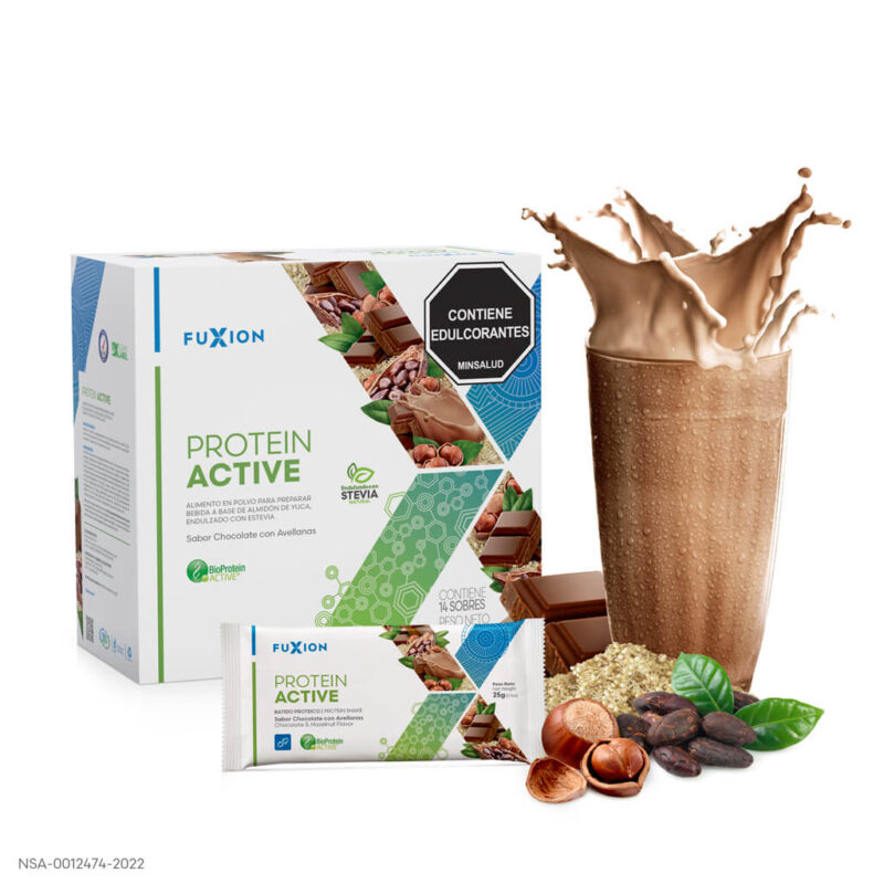 PROTEIN ACTIVE - CHOCOLATE CON AVELLANAS