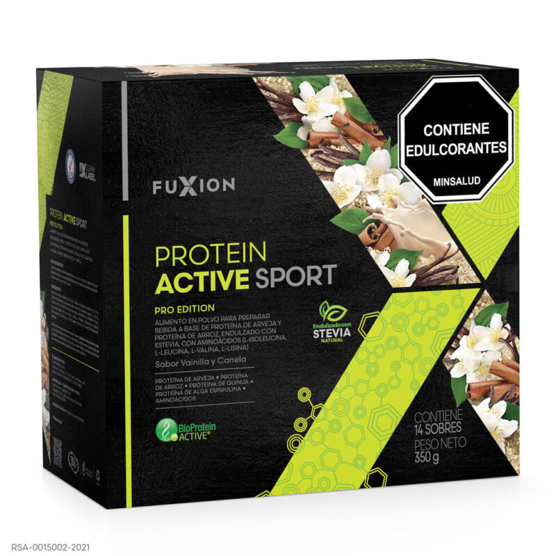 PROTEIN ACTIVE SPORT VAINILLA & CANELA - Image 2