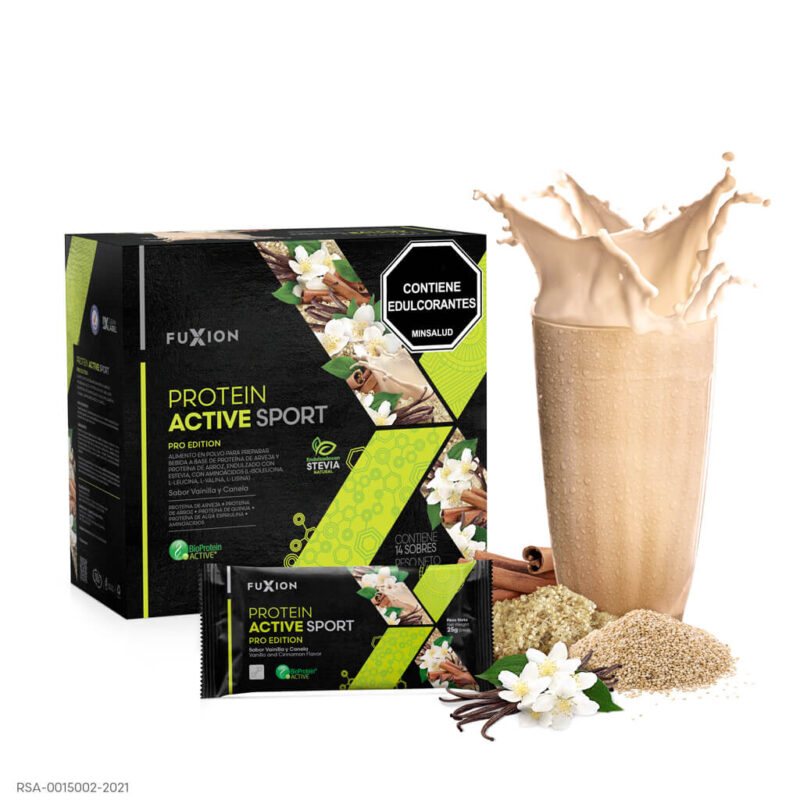 PROTEIN ACTIVE SPORT VAINILLA & CANELA